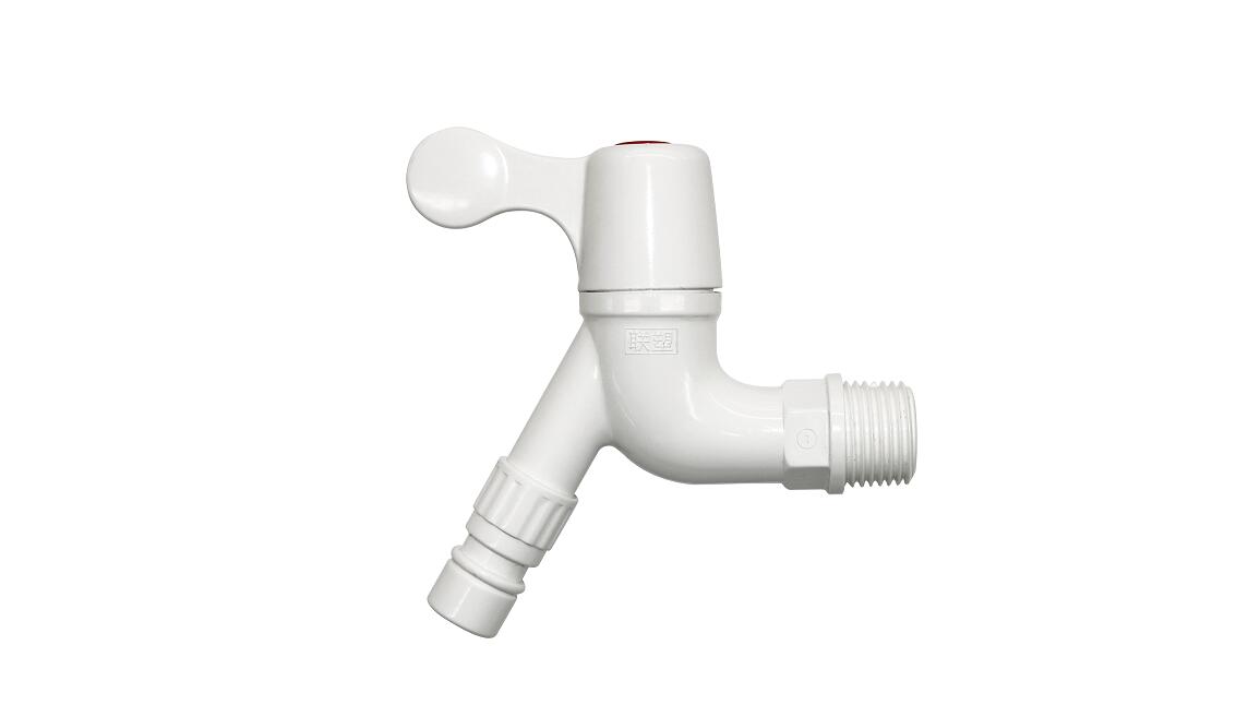 塑膠(PVC-U)快接洗衣機(jī)龍頭 W83106水暖衛(wèi)浴